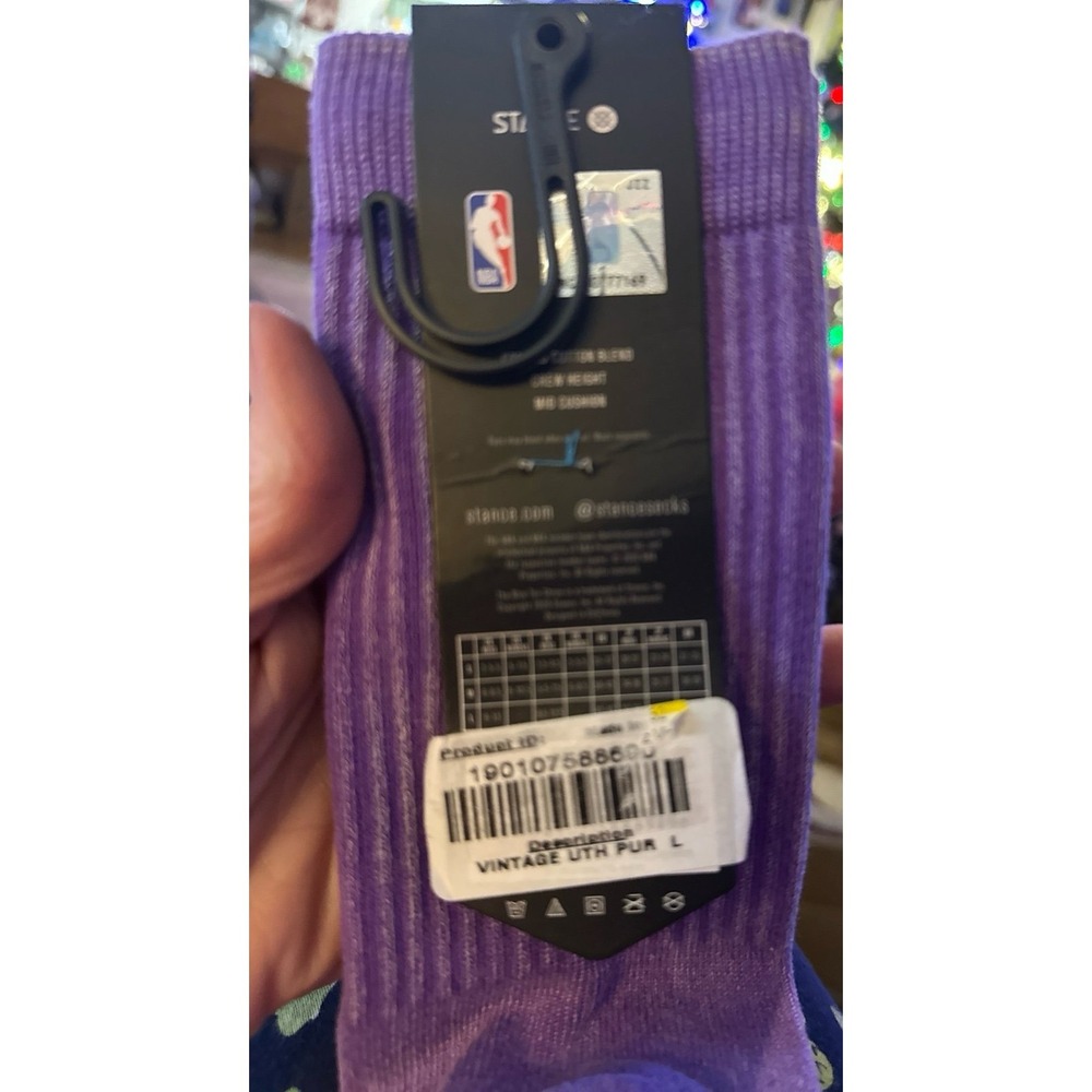 Utah Jazz crew socks‎